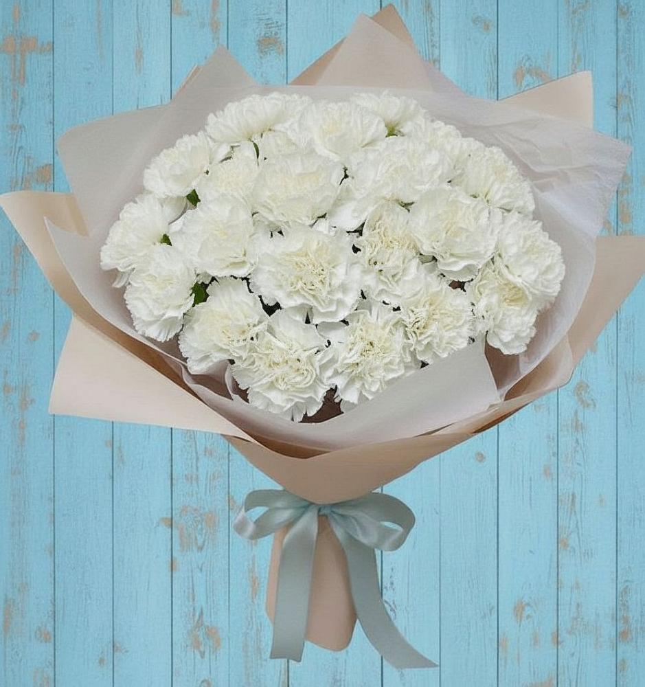 Букет цветов из: Гвоздики в Билибино