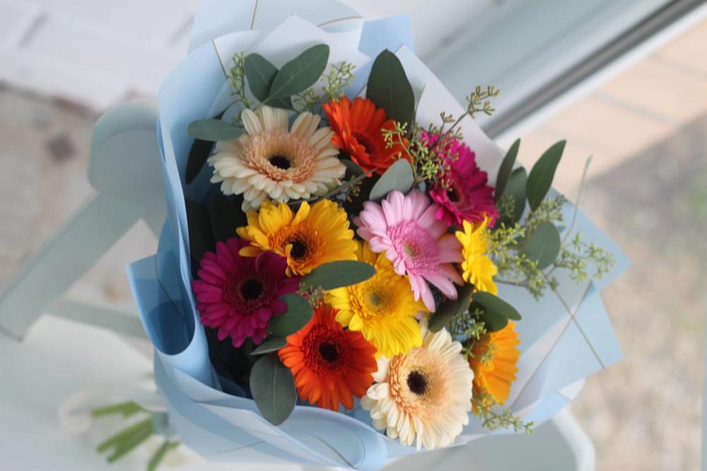 Букет цветов из: Герберы в Билибино