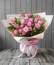 Букет Розовый кустик #REPLACE_PRED# Билибино