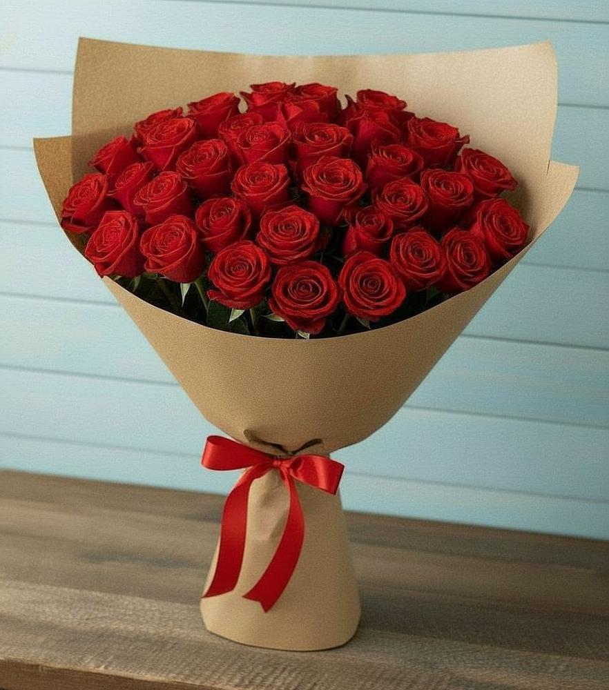 Букет Красные розы Милано в Билибино