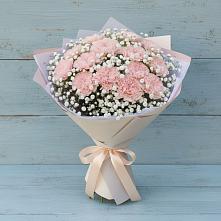 Букет цветов из:  Гвоздики в Билибино