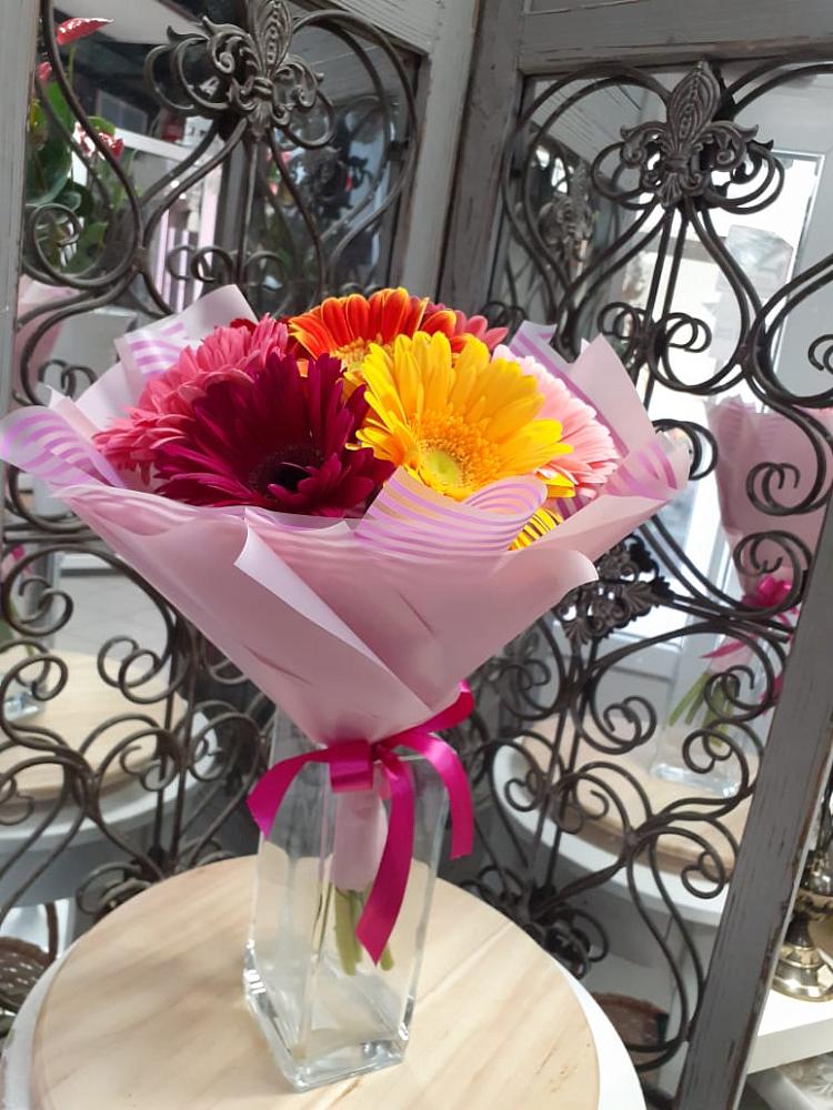 Букет цветов из: Герберы в Билибино