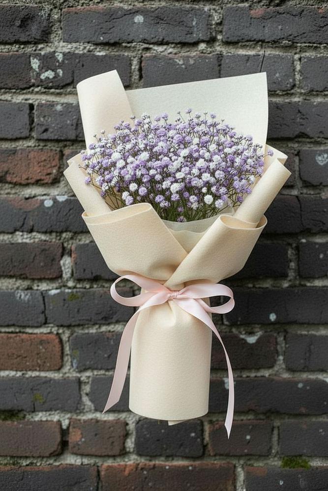 Букет цветов из: Гипсофила в Билибино