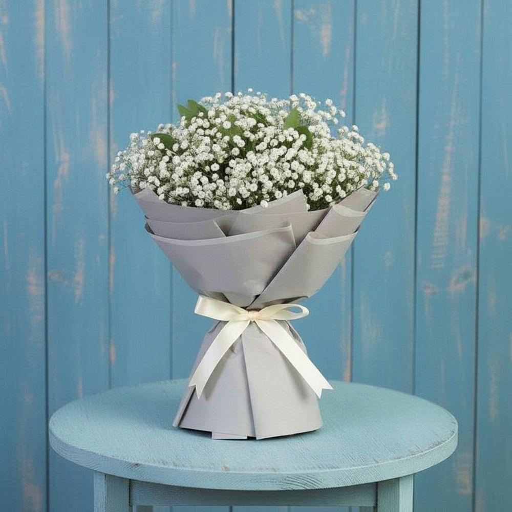 Букет цветов из: Гипсофила в Билибино