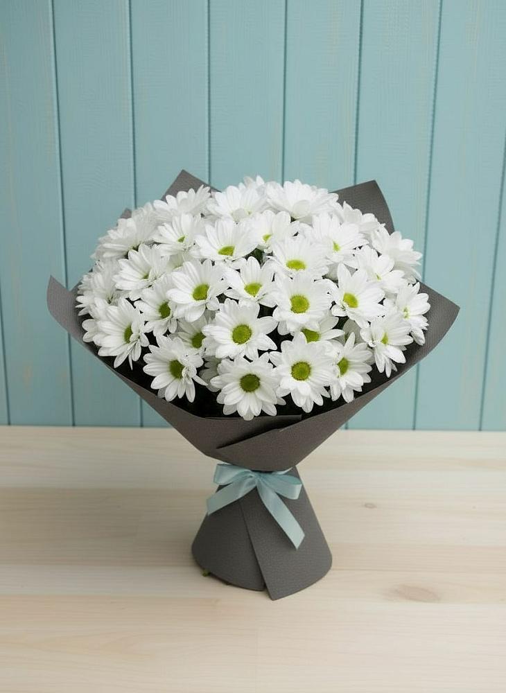 Букет цветов из: Хризантемы в Билибино