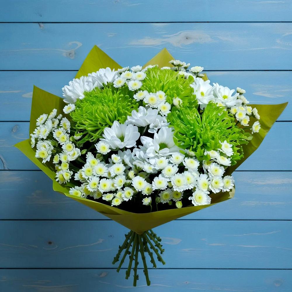 Букет цветов из: Хризантемы в Билибино