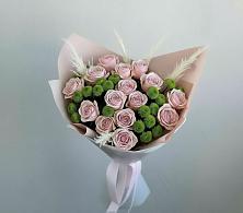 Букет цветов из:  Розы и Хризантемы #REPLACE_PRED# Билибино