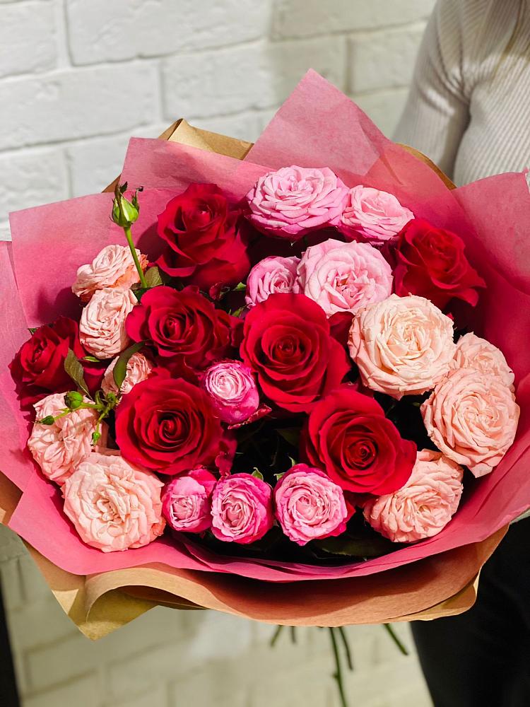 Букет цветов из: Розы в Билибино