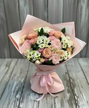 Букет цветов из:  Гвоздики, Розы и Хризантемы #REPLACE_PRED# Билибино