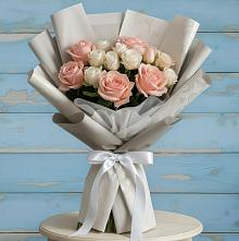 Букет цветов из:  Розы #REPLACE_PRED# Билибино