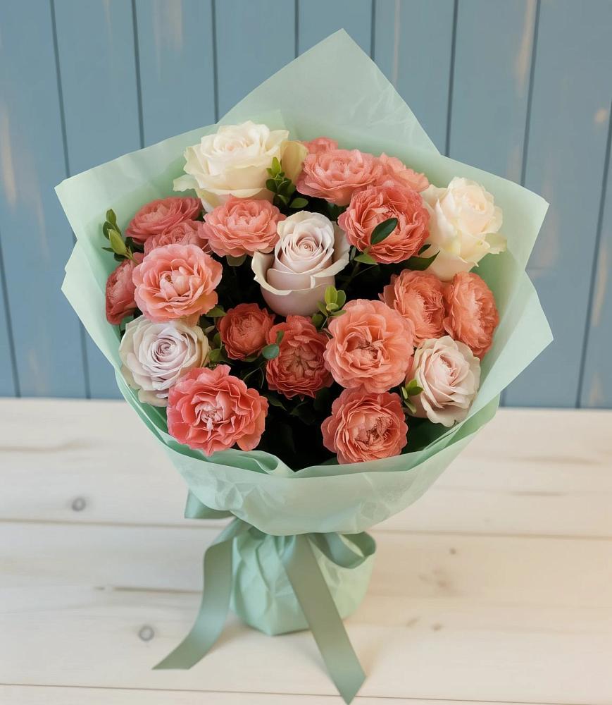 Букет цветов из: Розы в Билибино