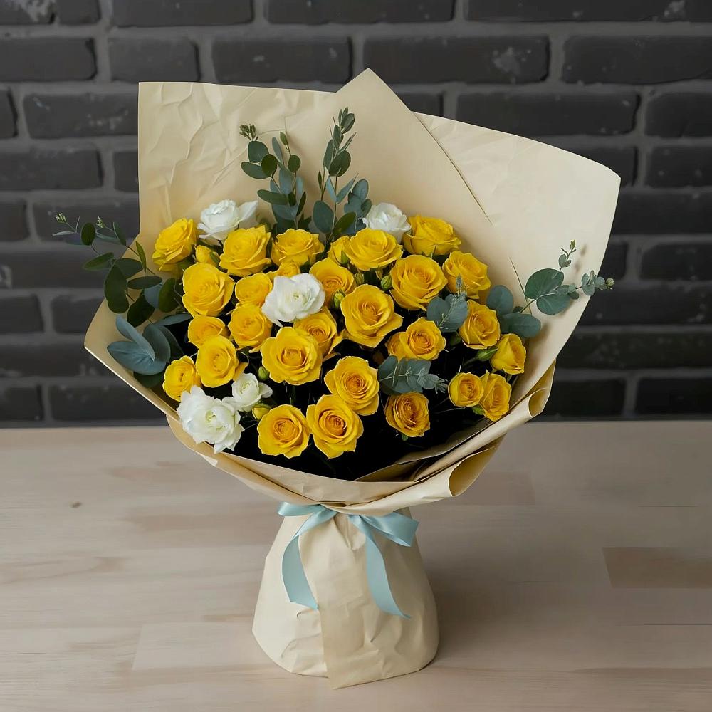 Букет цветов из: Розы в Билибино