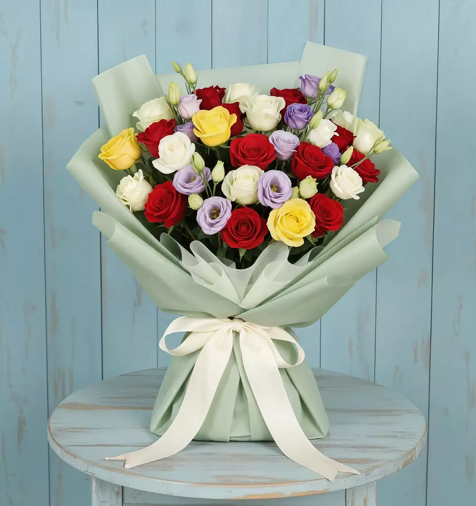 Букет цветов из: Розы в Билибино