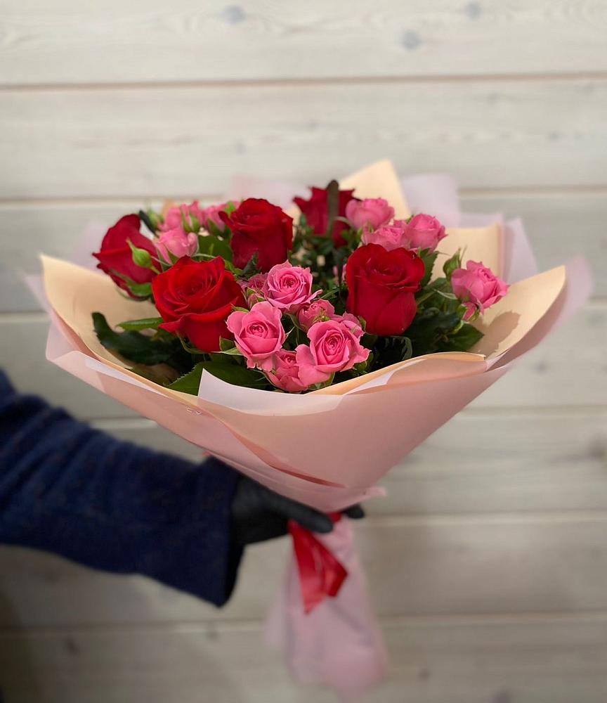Букет цветов из: Розы в Билибино