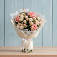 Букет цветов из:  Розы #REPLACE_PRED# Билибино