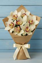 Букет цветов из:  Орхидеи и Розы в Билибино
